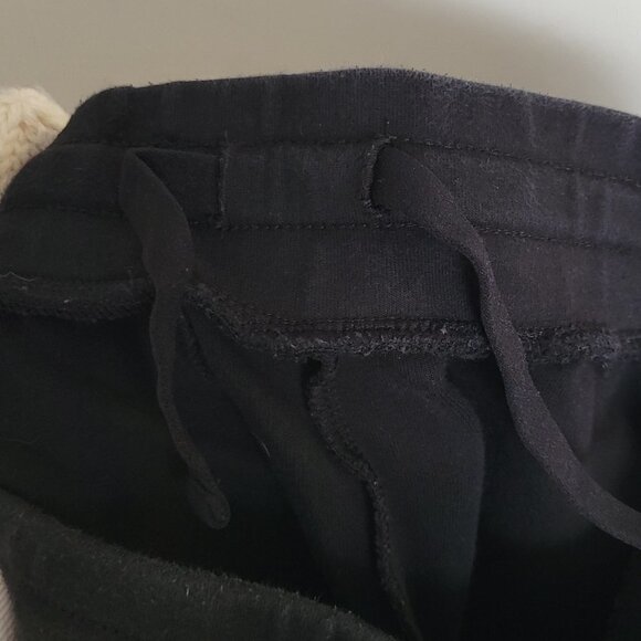 Champion Black Drawstring Elastic Waist Pull On Long Sweatpants Joggers Sz Small - Picture 5 of 15